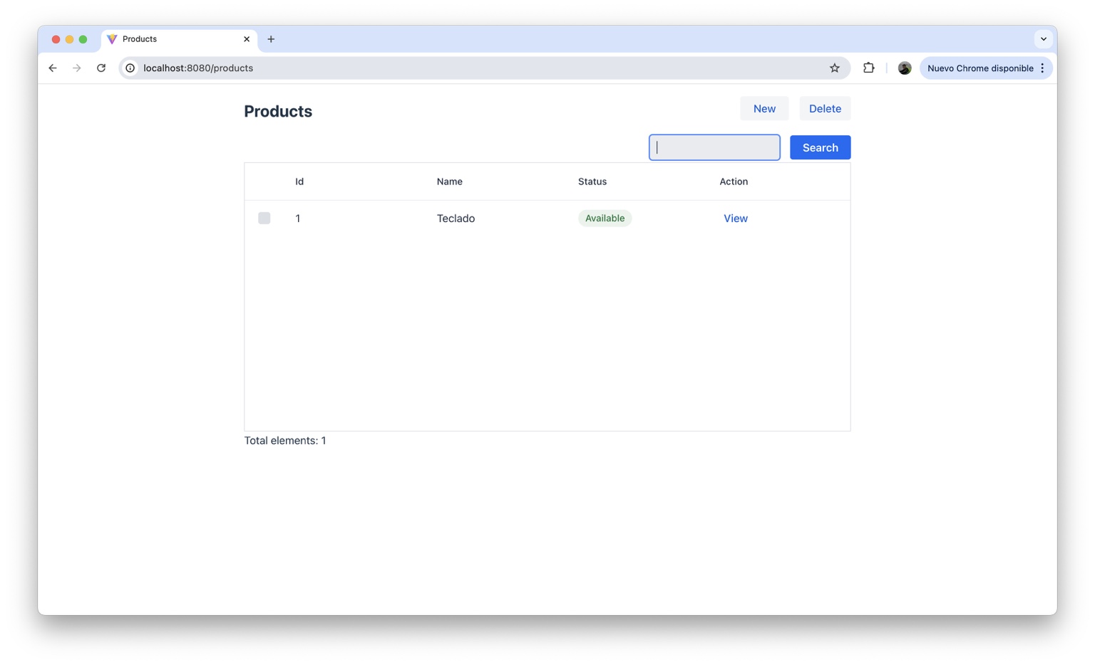 Admin panel